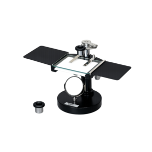 Dissecting Microscope DM-101 featuring 10X and 20X interchangeable eyepieces, glass stage, mirror illumination, and precision specimen observation system.