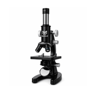 Junior Student Microscope JSM-115 with 100X magnification, LED illumination, achromatic objectives, and durable metal construction for educational laboratories.