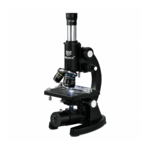 Ultra Laboratory Medical Microscope ULMM-118 featuring achromatic objectives, LED illumination, coaxial mechanical stage, and 40X–1000X magnification for medical laboratories.