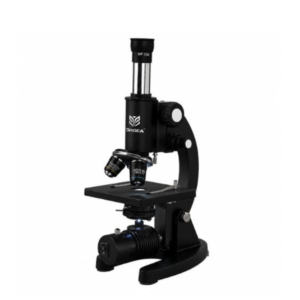 Ultra Student Compound Microscope USCM-116 with achromatic objectives, mirror illumination, and 40X–400X magnification for biology and laboratory studies.