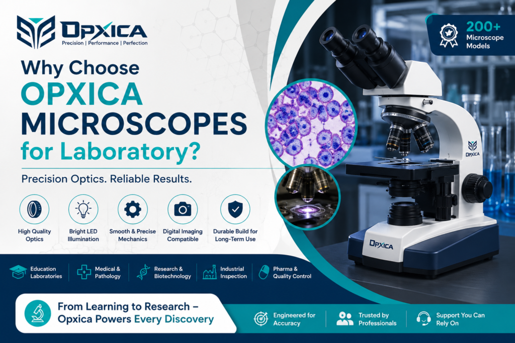 Why choose Opxica Microscope for laboratory?