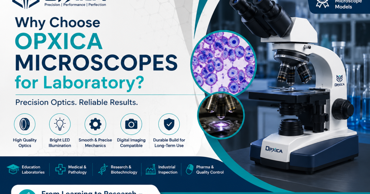 Why choose Opxica Microscope for laboratory?