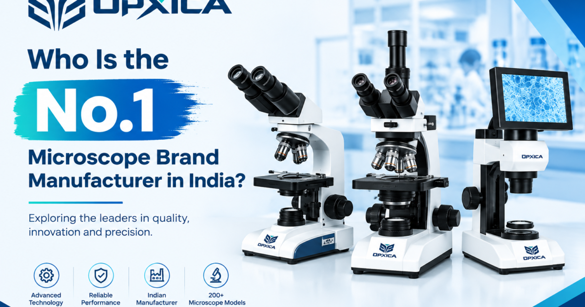 No.1 Microscope Brand Manufacturer in India OPXICA