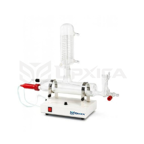 Water Still Horizontal OPX-222 with silica quartz heater