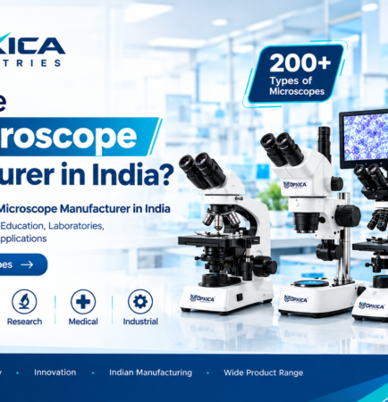 who is the top microscope manufacturer in india